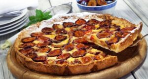 Recette ancienne : Tarte aux prunes sans sucre ni beurre